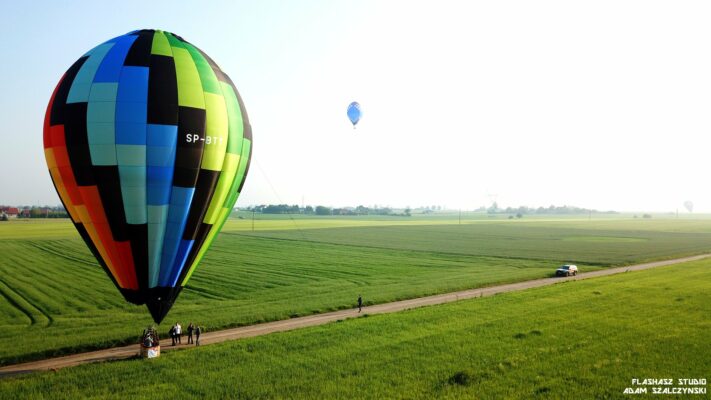 balon na ogrzane powietrze